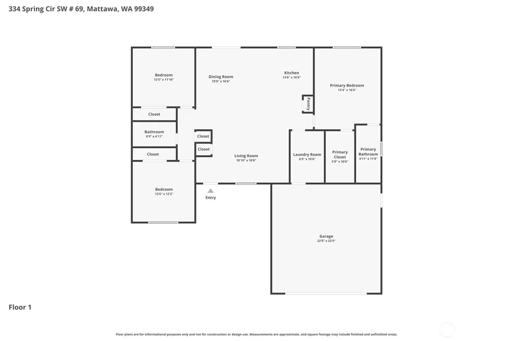 334 Spring Circle SW Mattawa, WA 99349