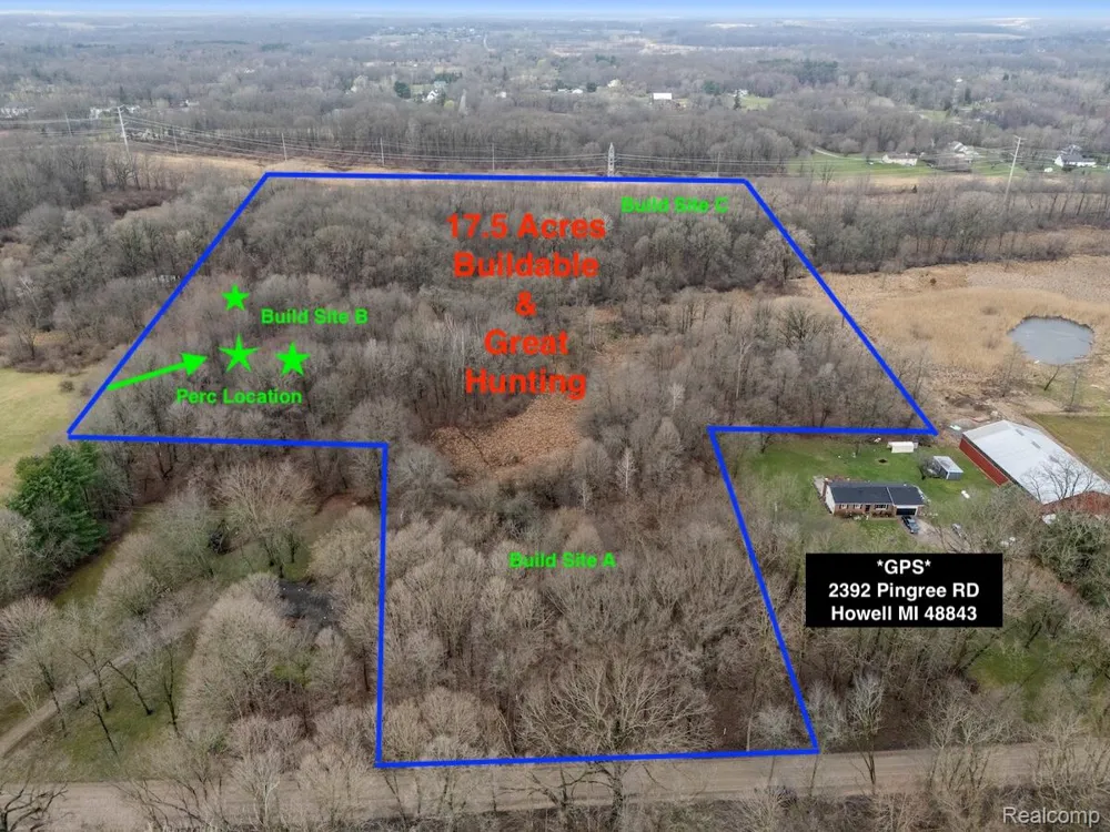 Pingree Road Marion Township, MI 48843