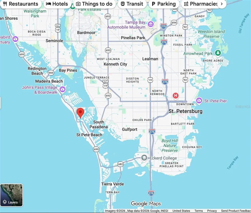 4 BELLEVUE DRIVE Treasure Island, FL 33706