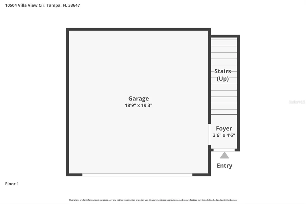 10504 VILLA VIEW CIRCLE Tampa, FL 33647