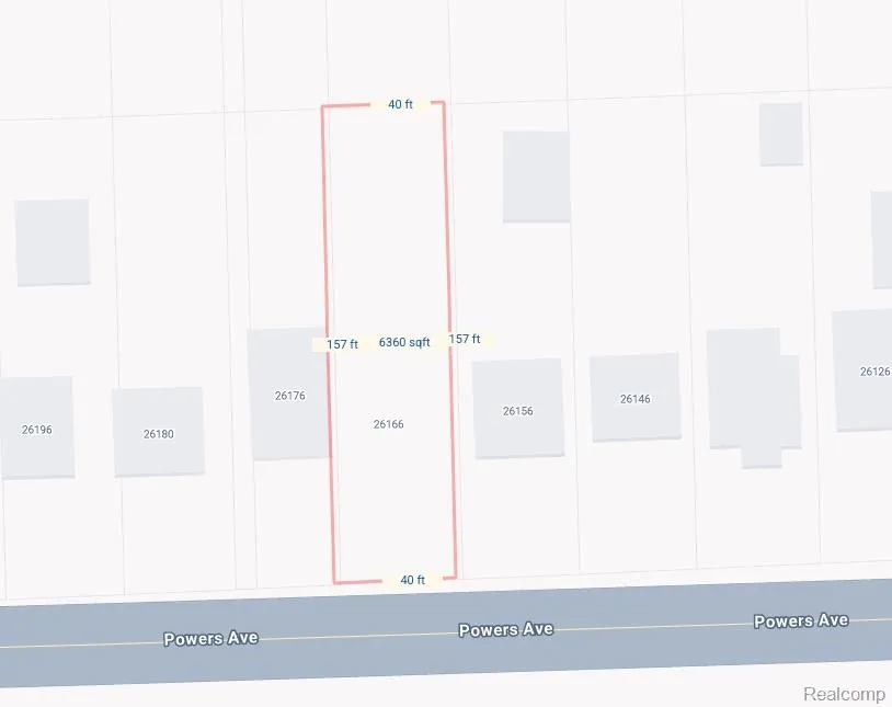 26166 Powers Avenue Dearborn Heights City, MI 48125