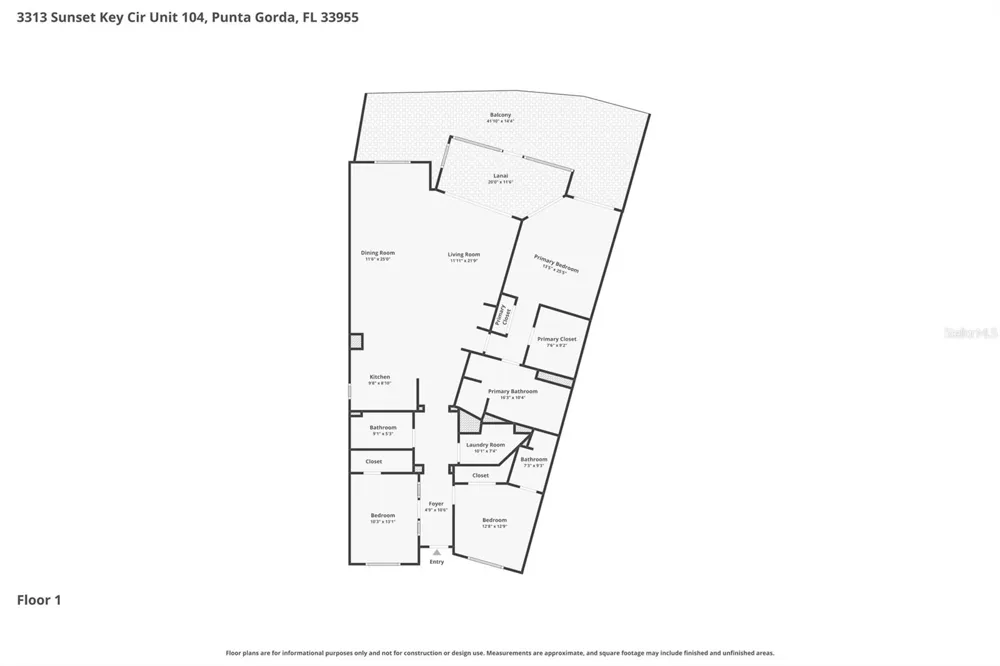 3313 SUNSET KEY CIRCLE #105 Punta Gorda, FL 33955