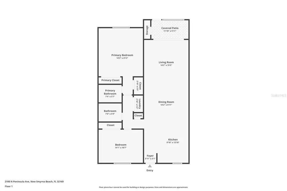 2100 PENINSULA AVENUE #1130 New Smyrna Beach, FL 32169