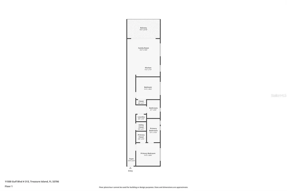11500 GULF BOULEVARD #313 Treasure Island, FL 33706