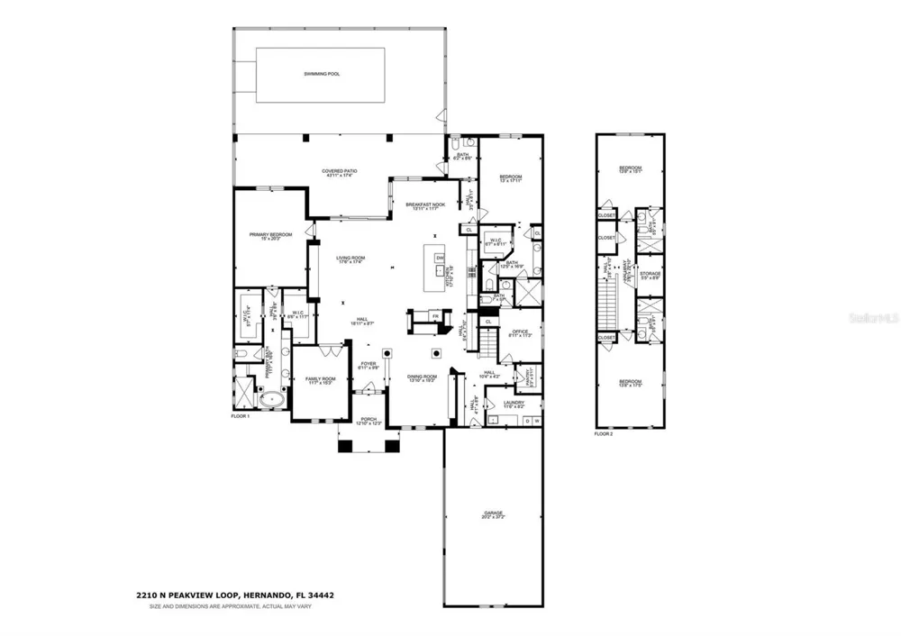 2210 PEAKVIEW LOOP Hernando, FL 34442