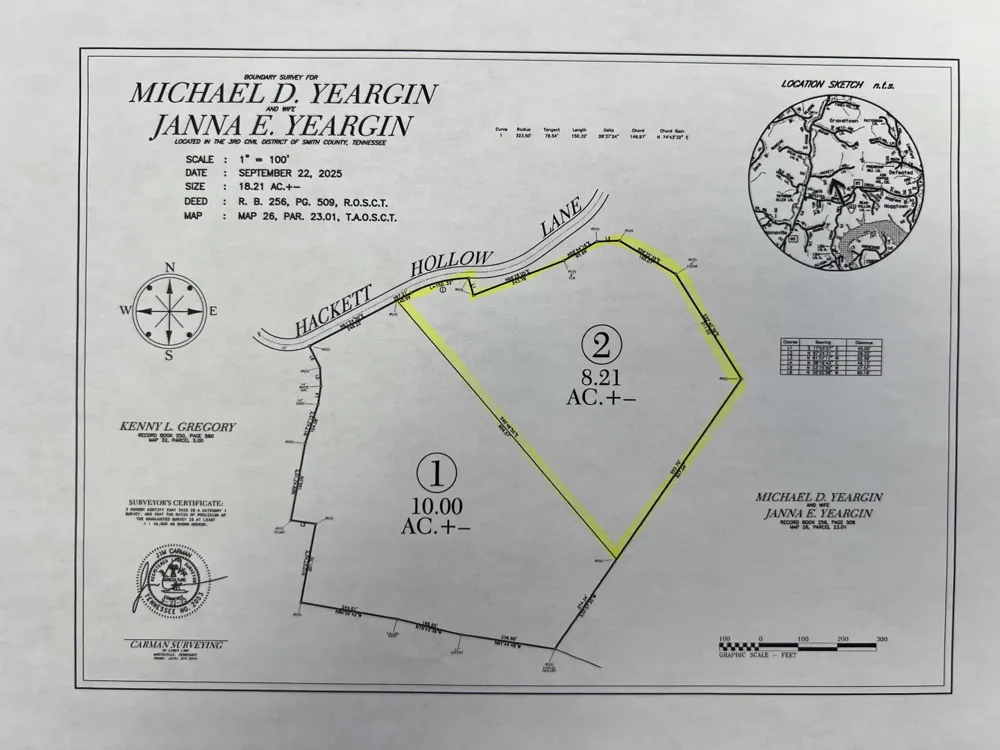 0 Hackett Hollow Ln Pleasant Shade, TN 37145