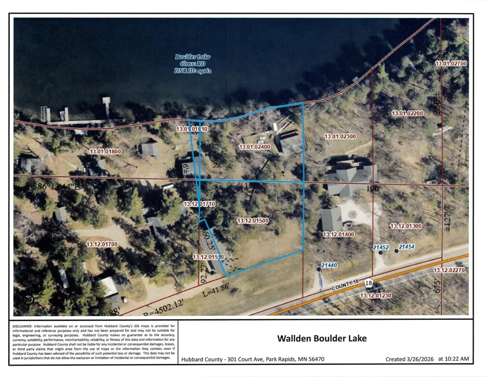 21440 County 18 Nevis, MN 56467