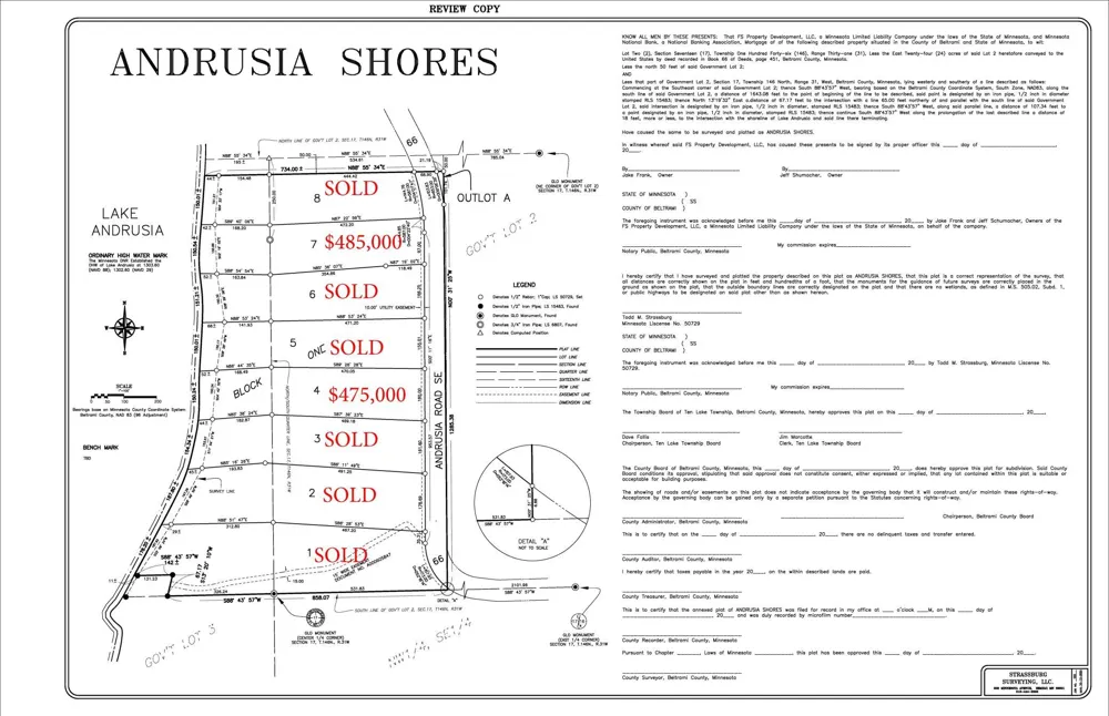 TBD Andrusia Road SE #Lot 7, Block 1 Cass Lake, MN 56633