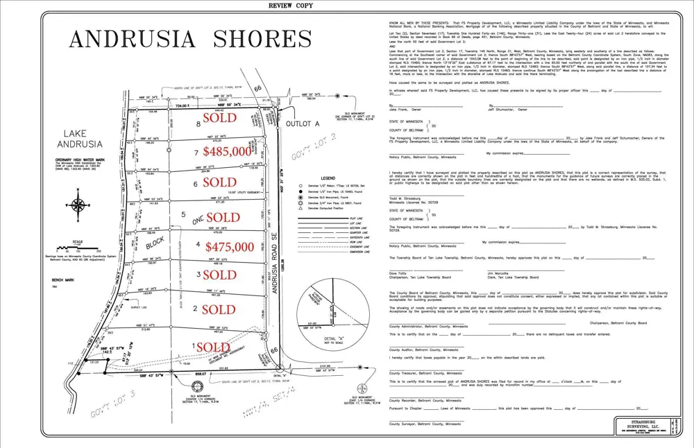 TBD Andrusia Road SE #Lot 4, Block 1 Cass Lake, MN 56633