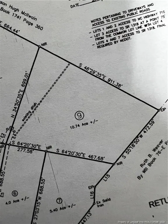 Lot 9 Buie Philadelphus Road Red Springs, NC 28377