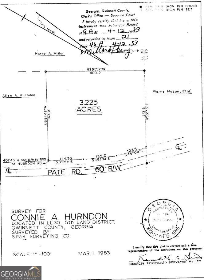 0 Pate RD Snellville, GA 30078