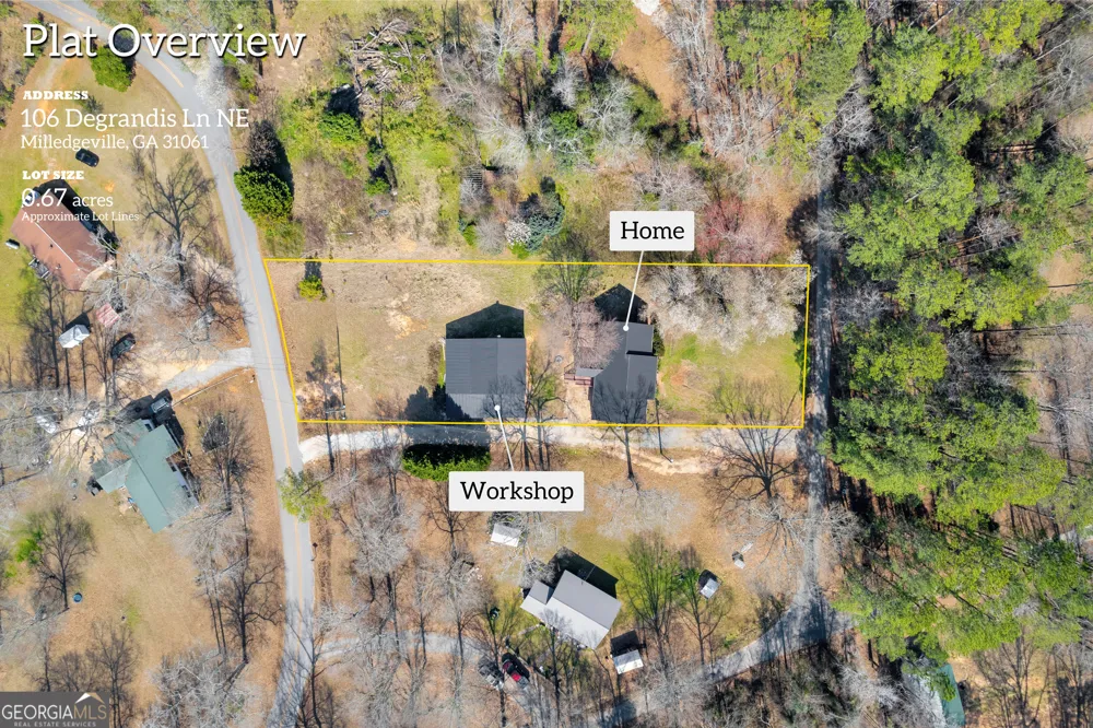 106 NE Degrandis Milledgeville, GA 31061