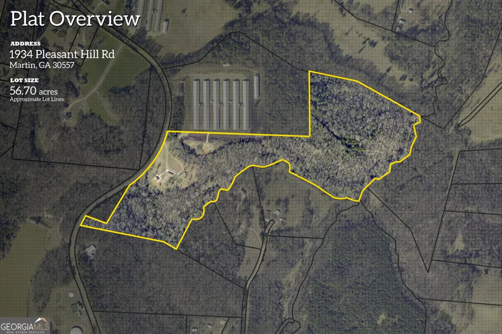 1934 Pleasant Hill RD Martin, GA 30557