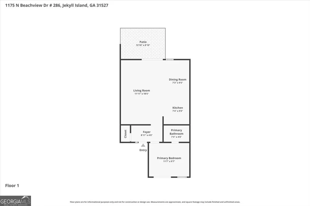 1175 N Beachview DR Jekyll Island, GA 31527