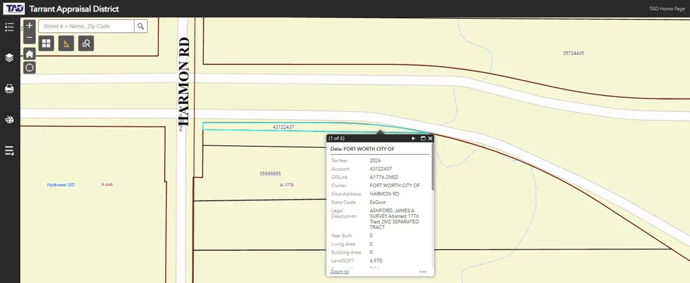 Harmon Road Haslet, TX 76177