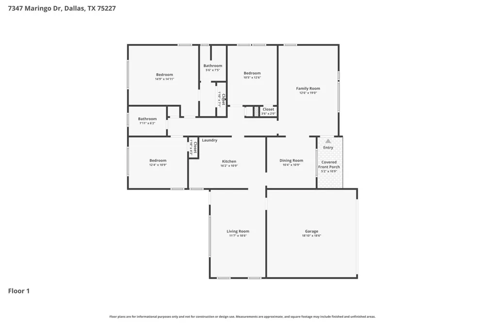 7347 Maringo Drive Dallas, TX 75227