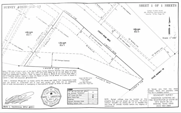 CR 4833 Leonard, TX 75452