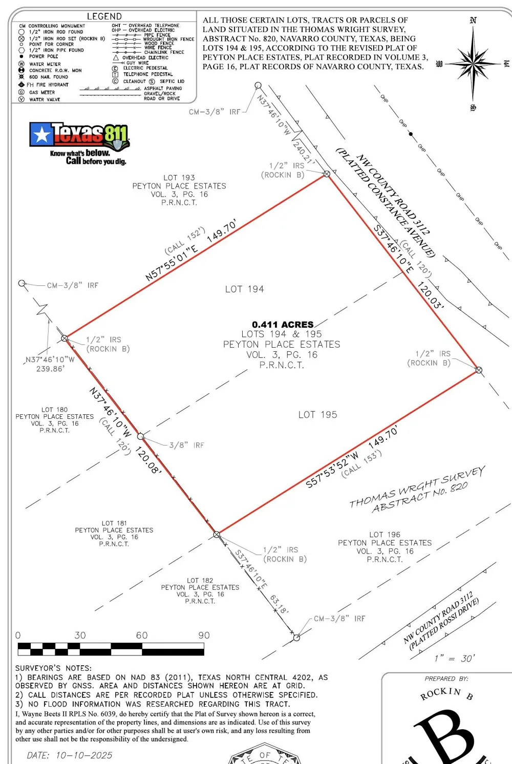 NW County Road 3112 Purdon, TX 76679