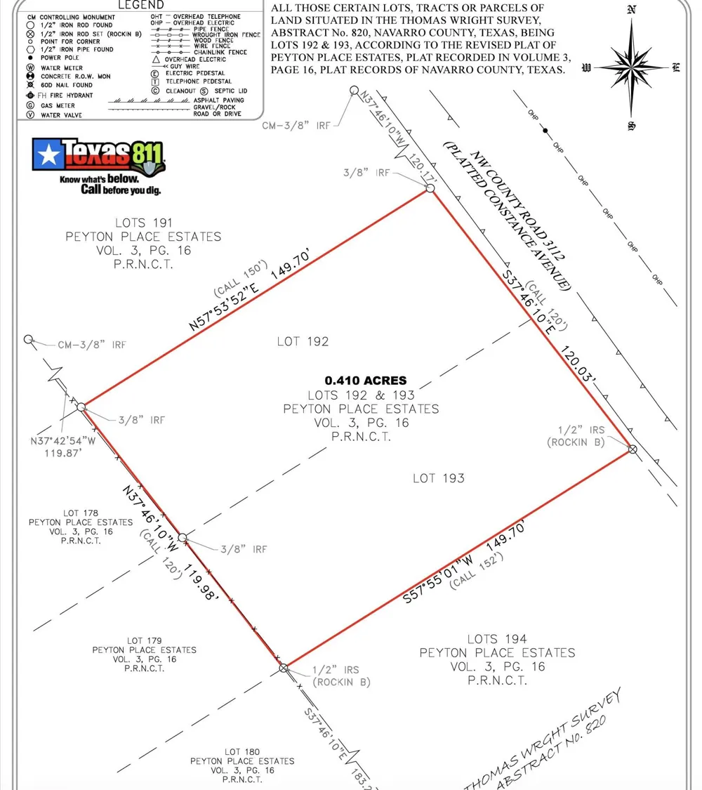 NW County Road 3112 Purdon, TX 76679