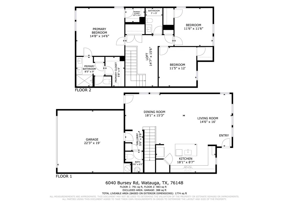 6040 Bursey Road Watauga, TX 76148