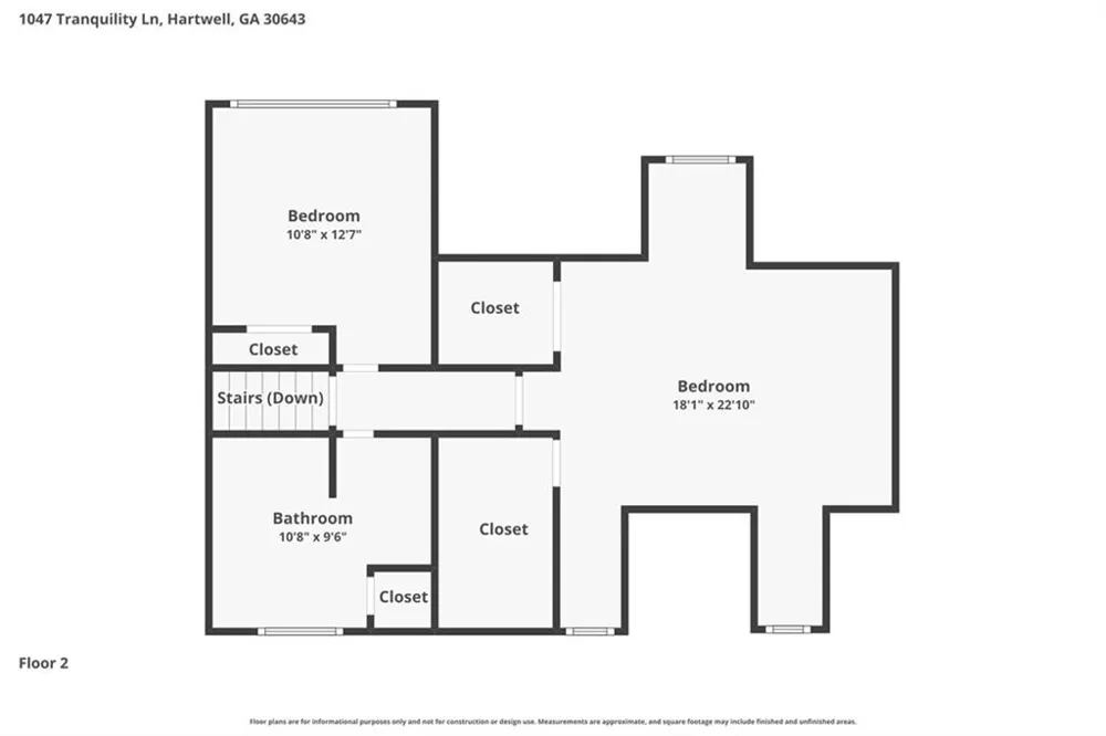 1047 Tranquility Lane Hartwell, GA 30643