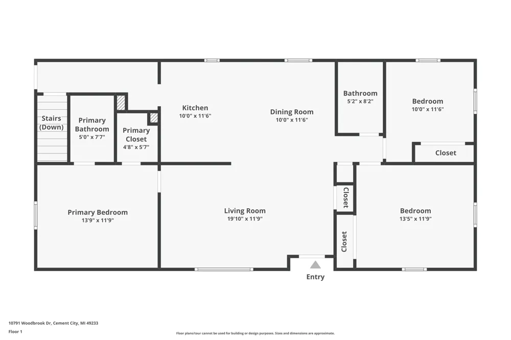 10791 Woodbrook Drive Cement City, MI 49233