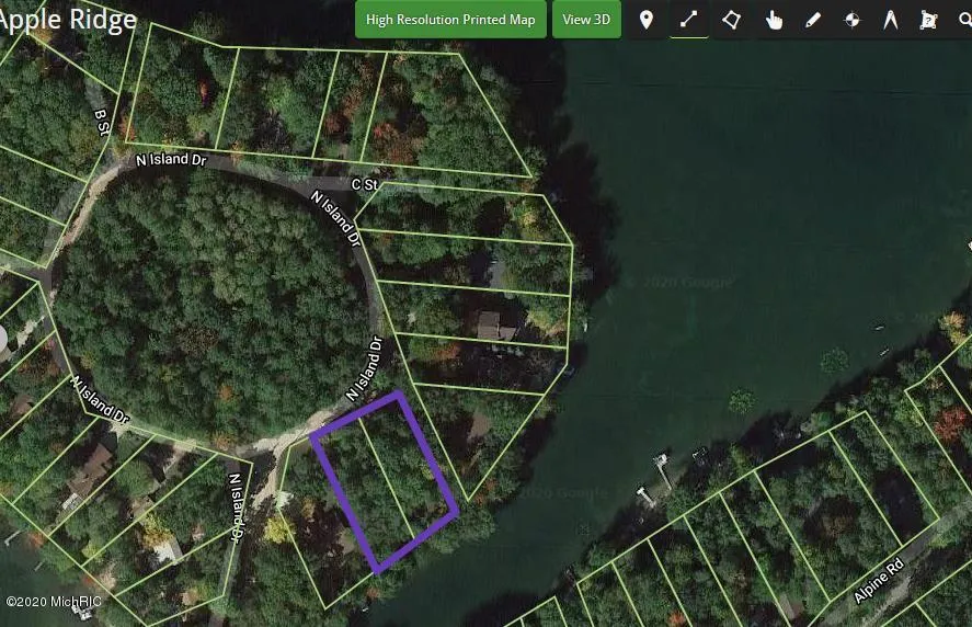 8670 Island Drive #Lot 32 and 33 Canadian Lakes, MI 49346