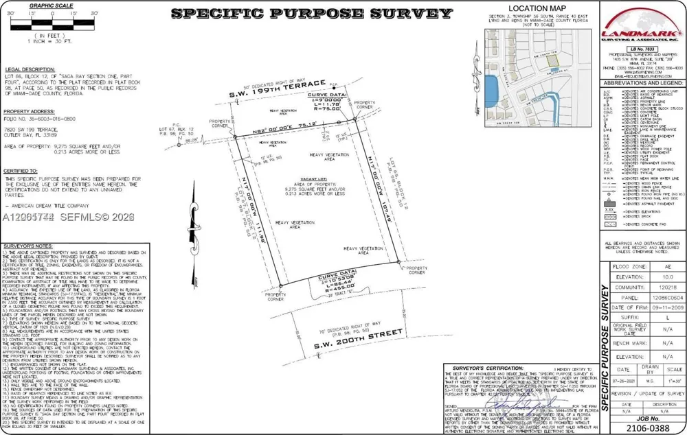 7820 SW 199th Ter Cutler Bay, FL 33189