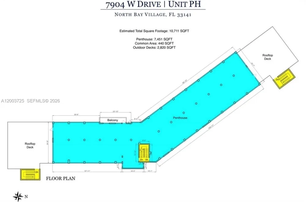 7904 West Dr #PENTHOUSE North Bay Village, FL 33141