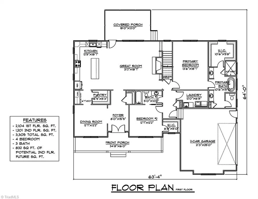 3107 Fairgrove Trace Browns Summit, NC 27214