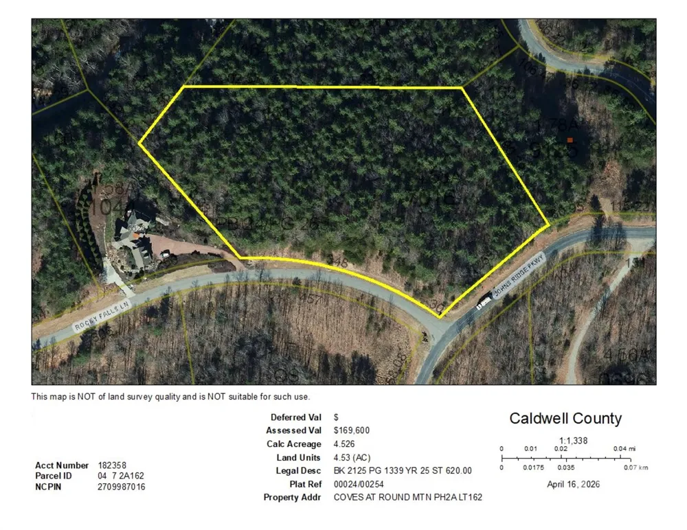 Lot 161/162 Rocky Falls Lane #161/162 Lenoir, NC 28645
