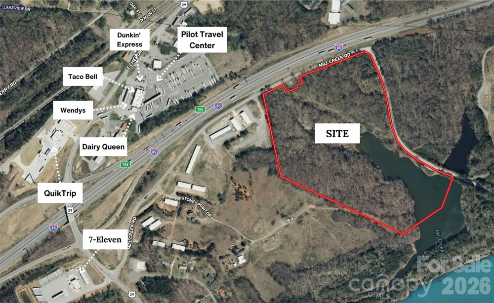 N/A Mill Creek Road Blacksburg, SC 29702
