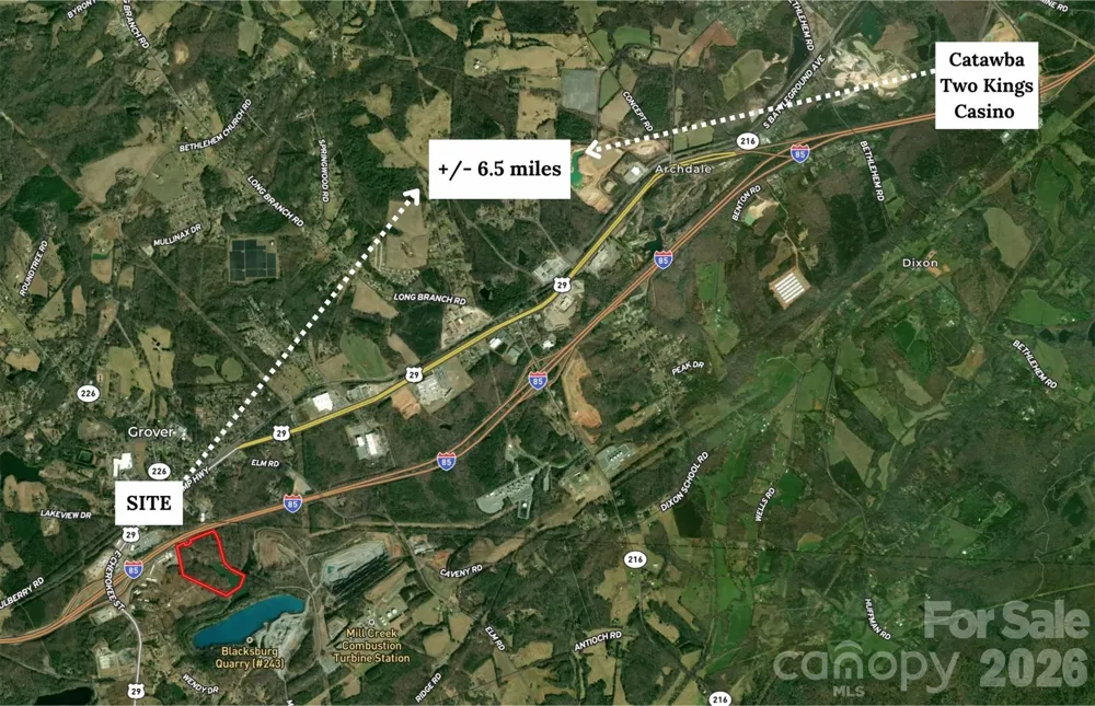 N/A Mill Creek Road Blacksburg, SC 29702