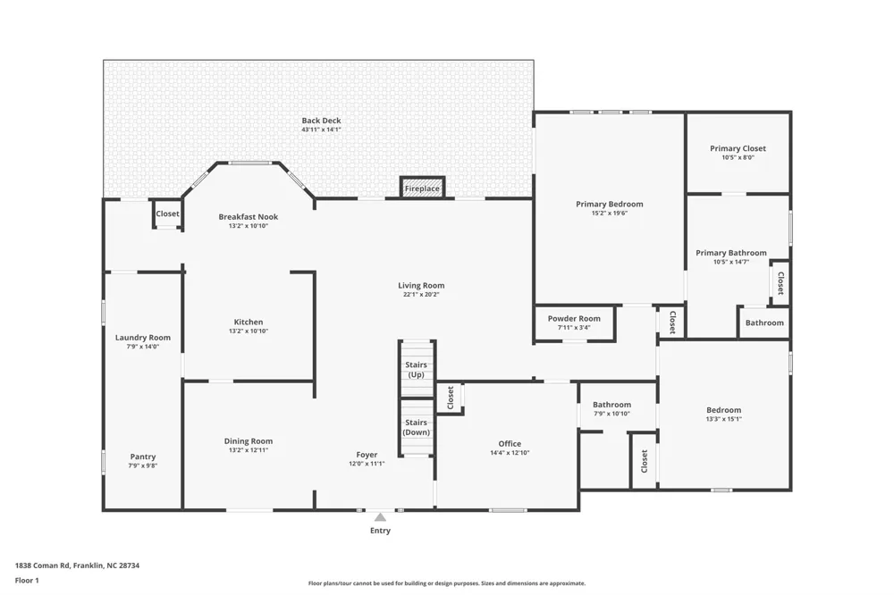 1838 Coman Road Franklin, NC 28734