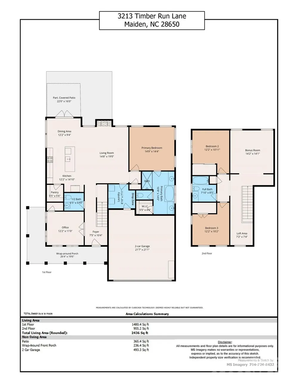 3213 Timber Run Lane Maiden, NC 28650