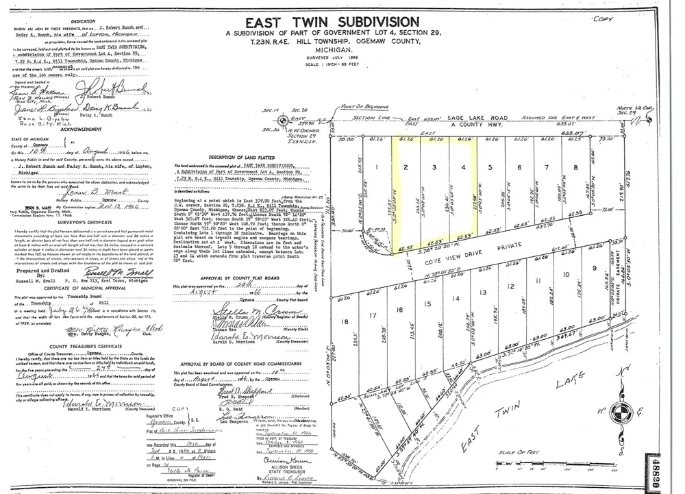 3557 Coveview Drive Hill Township, MI 48635