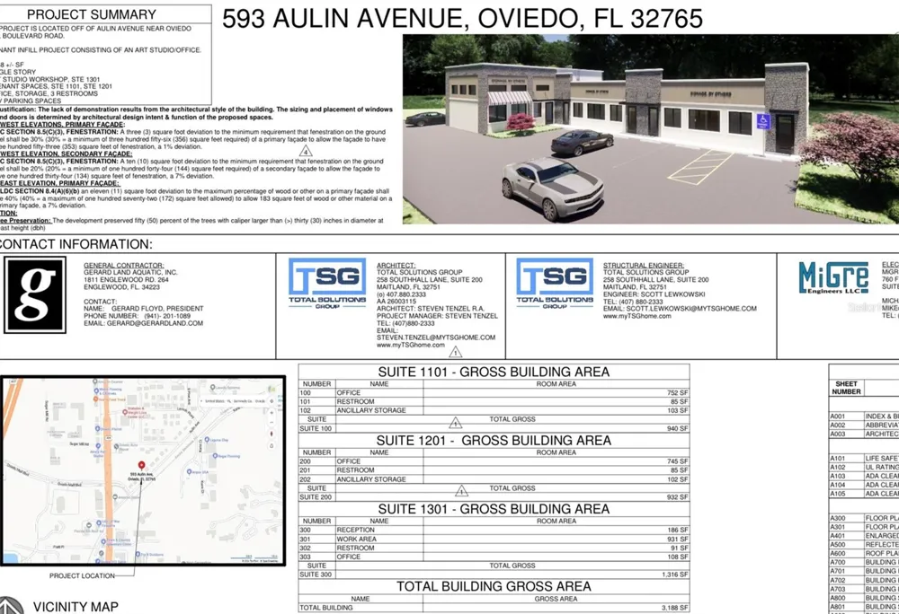 593 AULIN AVENUE Oviedo, FL 32765