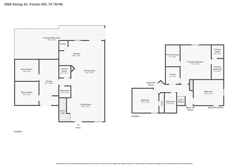 3005 Ronay Drive Forest Hill, TX 76140
