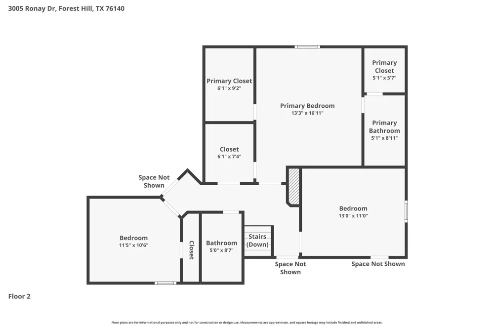 3005 Ronay Drive Forest Hill, TX 76140