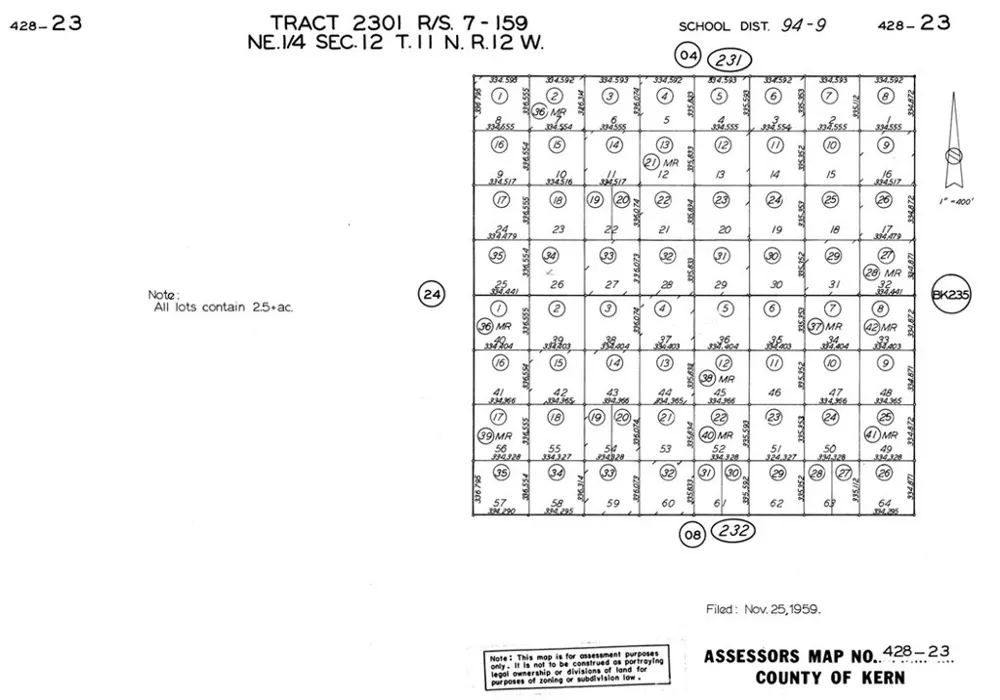 20th Street Mojave, CA 93502