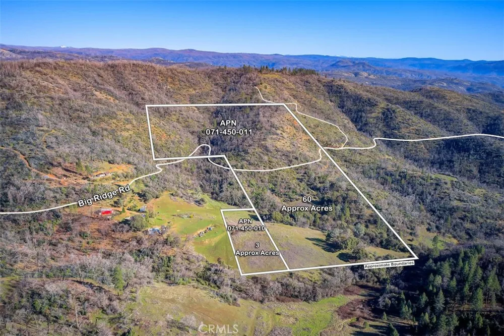 Big Ridge Road Berry Creek, CA 95916