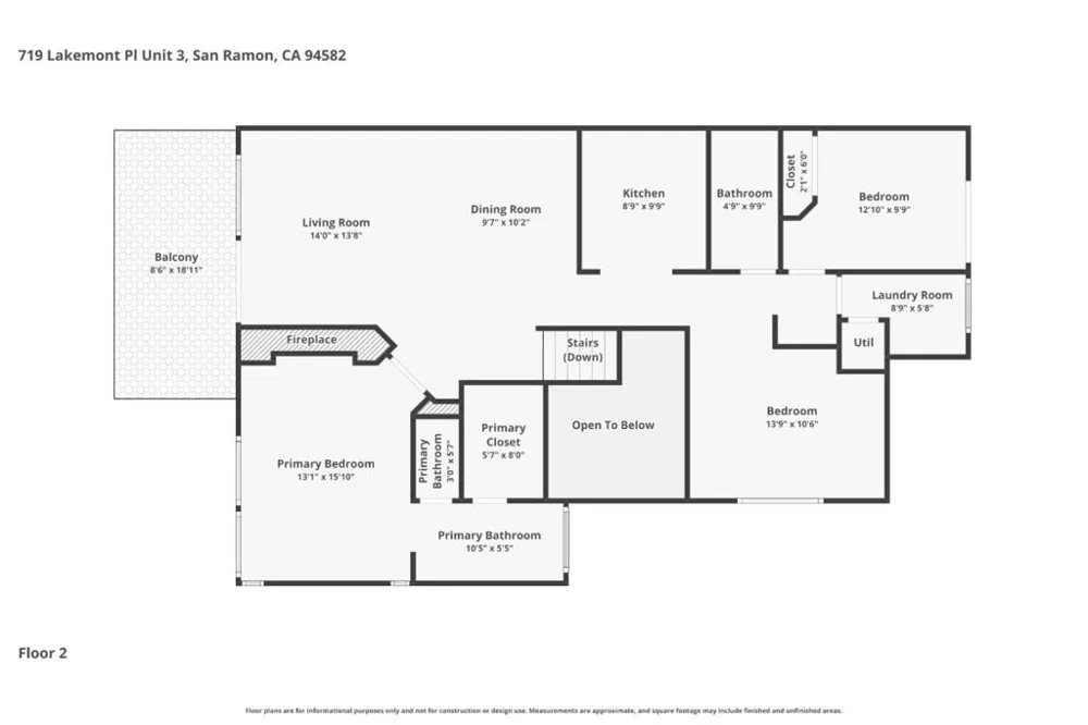 719 Lakemont Place #3 San Ramon, CA 94582
