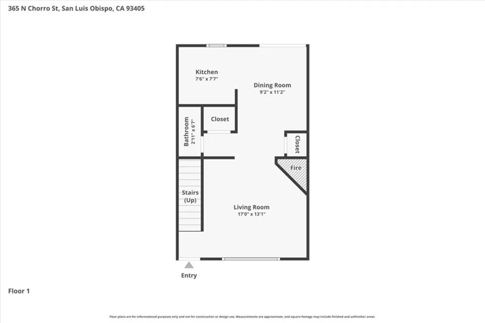 365 Chorro San Luis Obispo, CA 93405