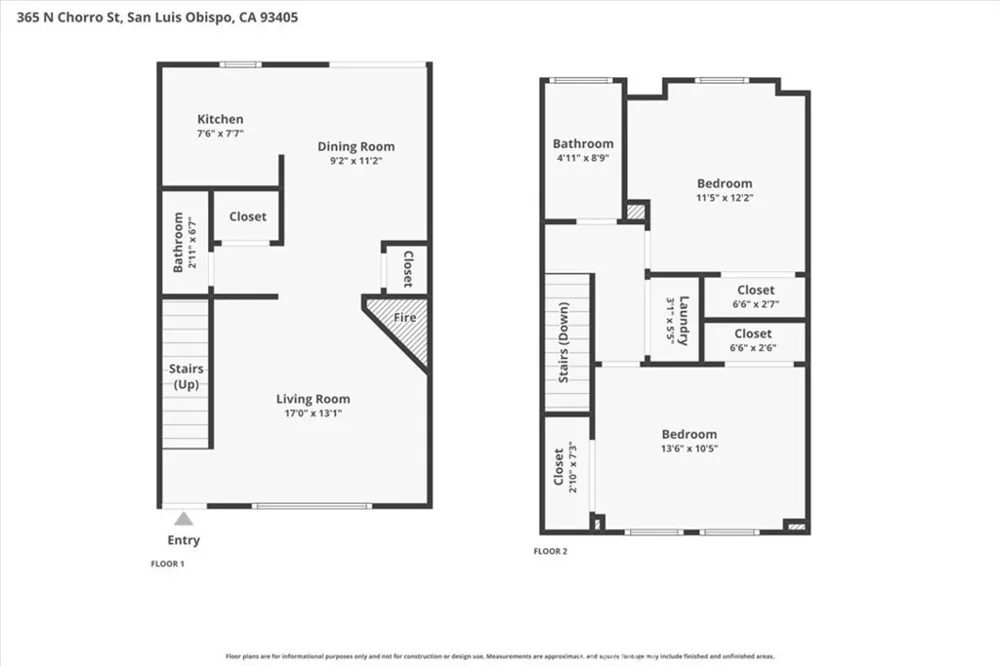 365 Chorro San Luis Obispo, CA 93405