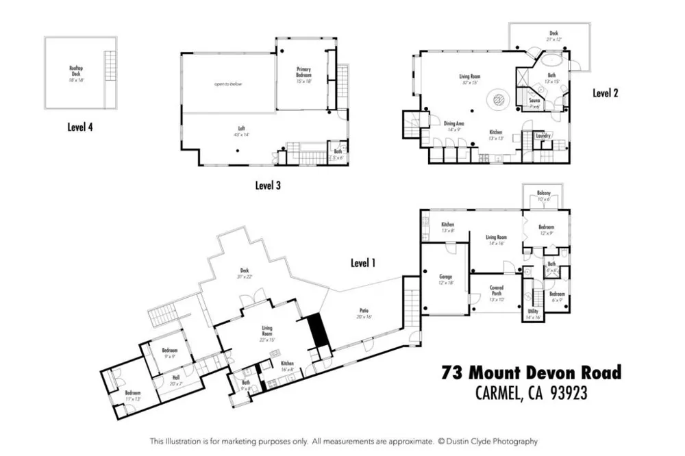 73 Mount Devon Road Carmel, CA 93923