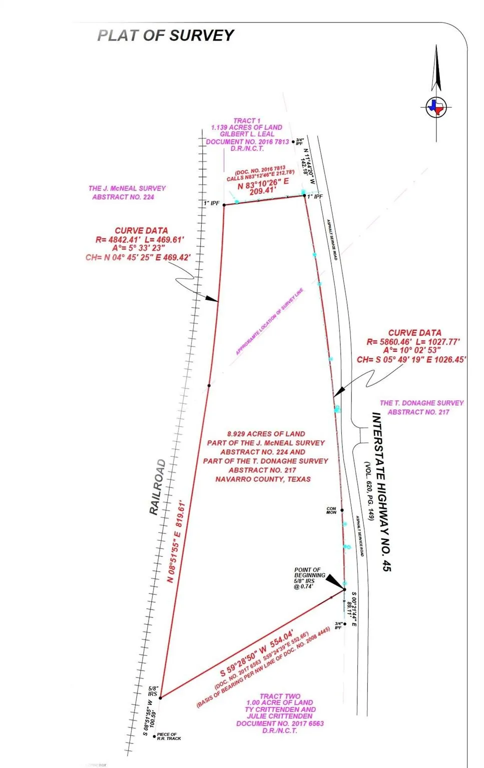 S I 45 Angus, TX 75110