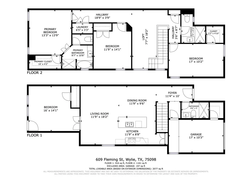 609 Fleming Street Wylie, TX 75098