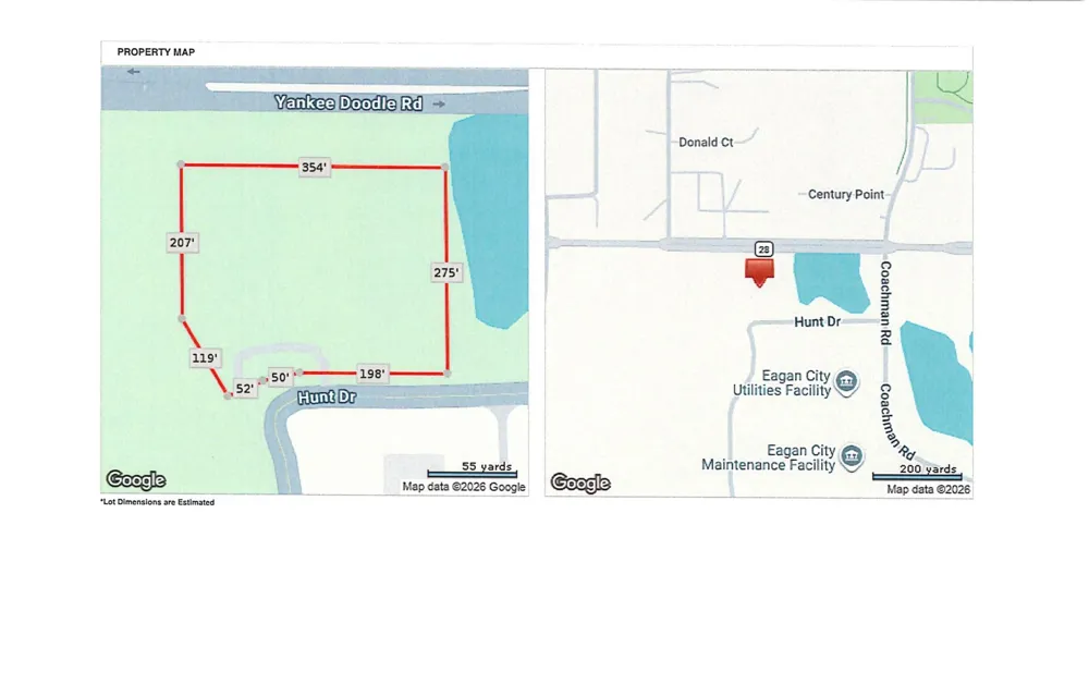 XXX Hunt Drive Eagan, MN 55122