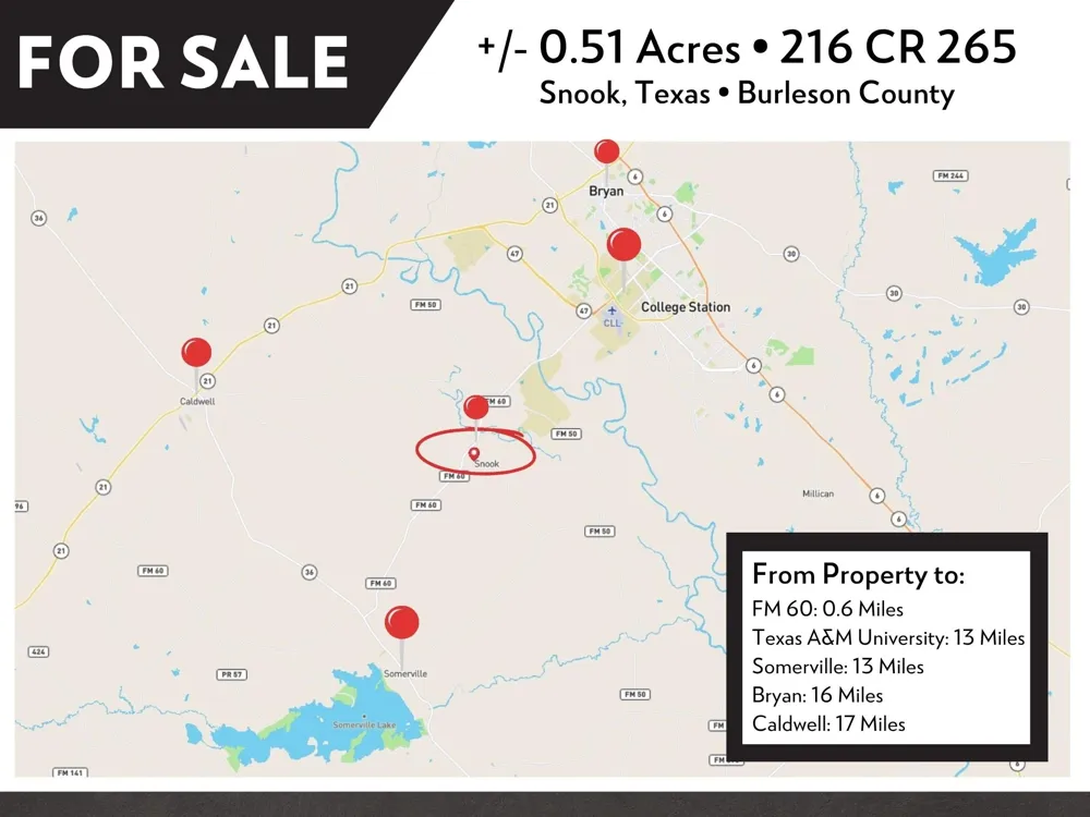 216 Cr 265 Snook, TX 77878