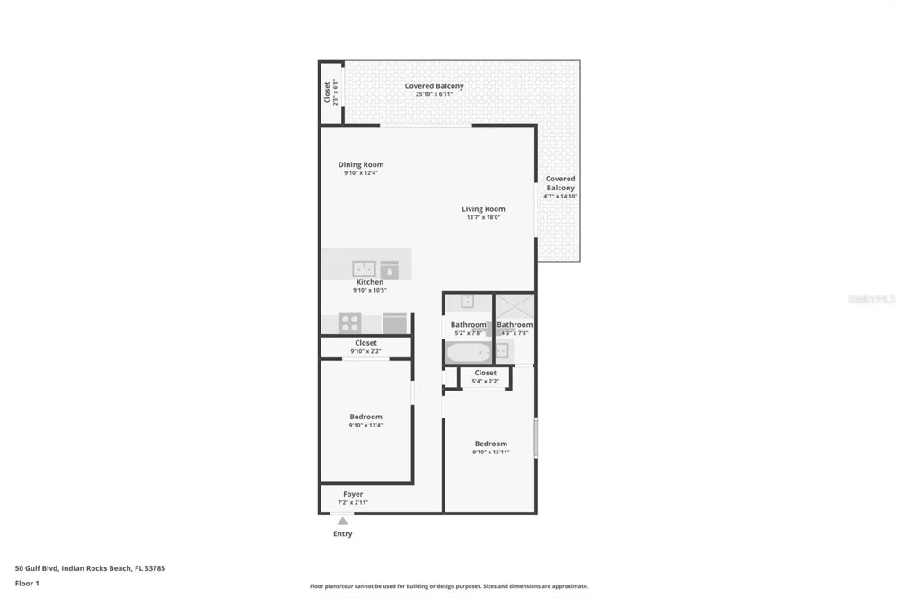 50 GULF BOULEVARD #301 Indian Rocks Beach, FL 33785